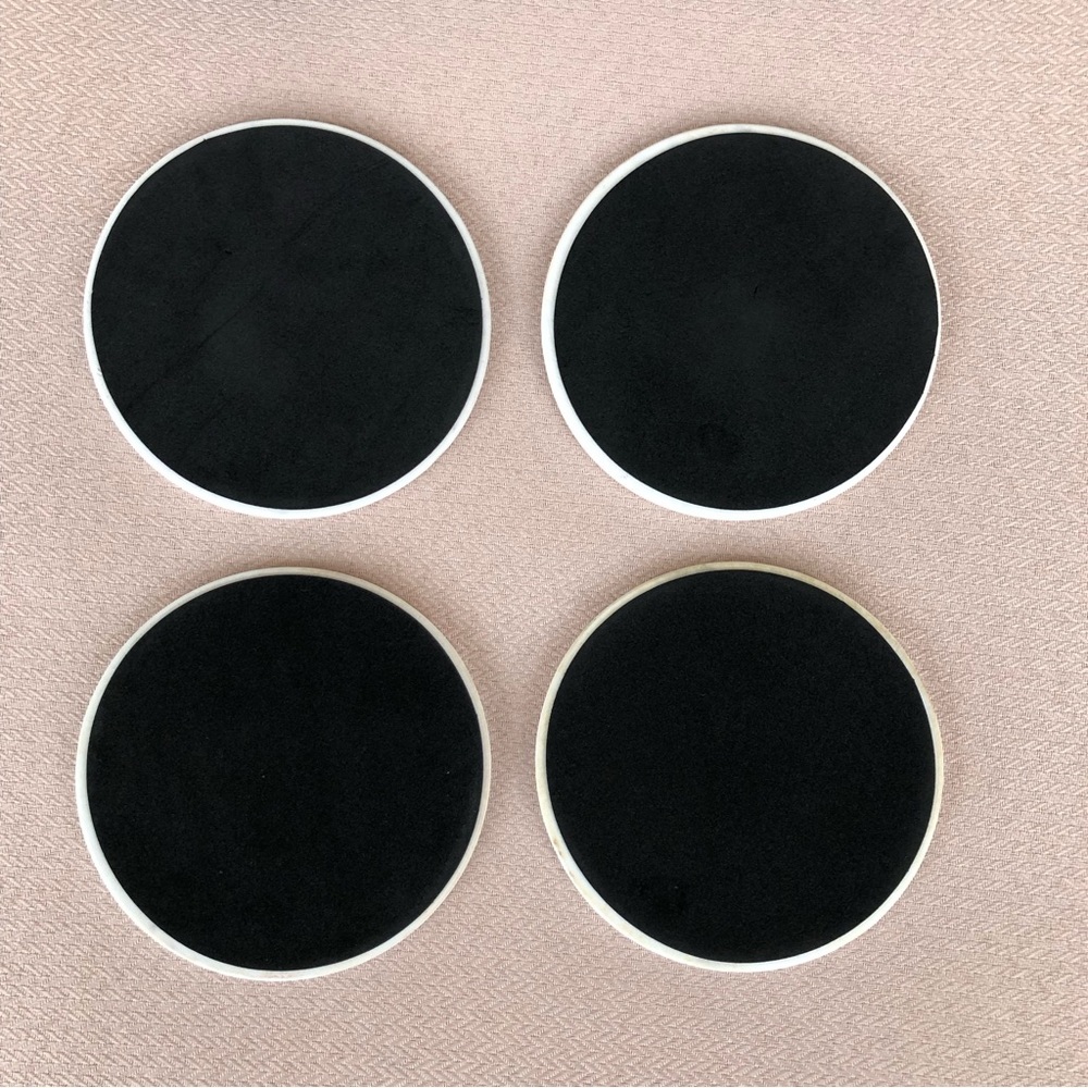 Paula Scaletta Ceramic Coaster Set of 4 European Cities Cafe Sign - Picture 7 of 9